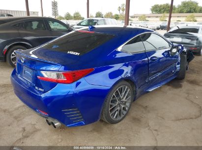 Lot #3056063058 2015 LEXUS RC 350