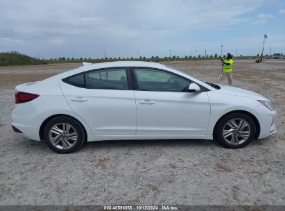 Lot #2995282887 2020 HYUNDAI ELANTRA SEL