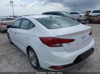 Lot #2995282887 2020 HYUNDAI ELANTRA SEL