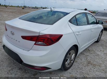 Lot #2995282887 2020 HYUNDAI ELANTRA SEL