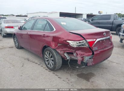 Lot #3035086346 2017 TOYOTA CAMRY XLE