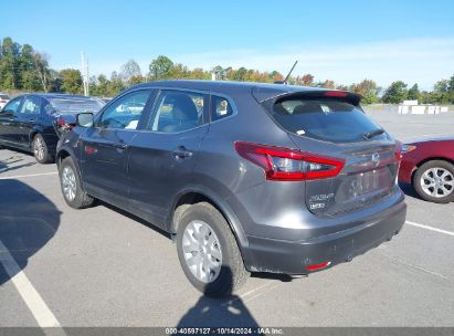 Lot #2996533404 2020 NISSAN ROGUE SPORT S FWD XTRONIC CVT