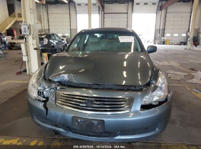 Lot #3034053701 2009 INFINITI G37X