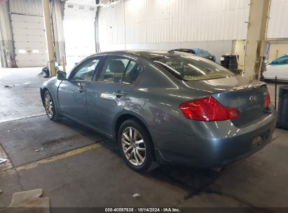 Lot #3034053701 2009 INFINITI G37X