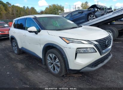 Lot #2997775779 2021 NISSAN ROGUE SV INTELLIGENT AWD