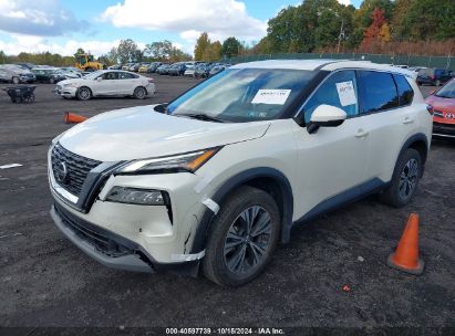 Lot #2997775779 2021 NISSAN ROGUE SV INTELLIGENT AWD