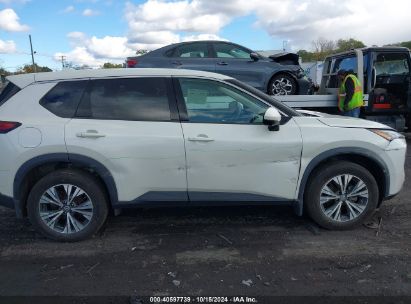 Lot #2997775779 2021 NISSAN ROGUE SV INTELLIGENT AWD