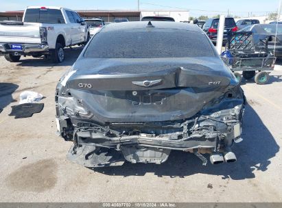 Lot #3056473769 2019 GENESIS G70 2.0T ADVANCED