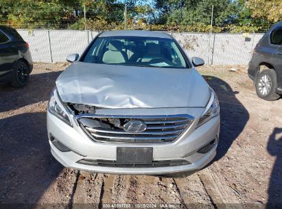 Lot #3035086316 2017 HYUNDAI SONATA SE