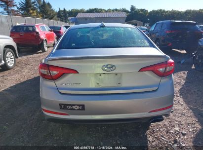 Lot #3035086316 2017 HYUNDAI SONATA SE