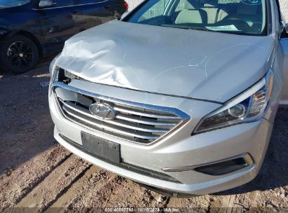 Lot #3035086316 2017 HYUNDAI SONATA SE