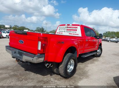 Lot #3005349341 2017 FORD F-350 LARIAT