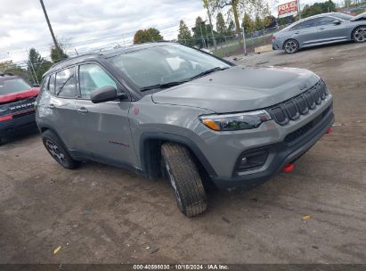 Lot #3035075955 2022 JEEP COMPASS TRAILHAWK 4X4