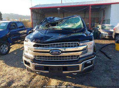 Lot #2985458295 2018 FORD F-150 LARIAT