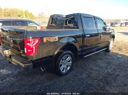 Lot #2985458295 2018 FORD F-150 LARIAT