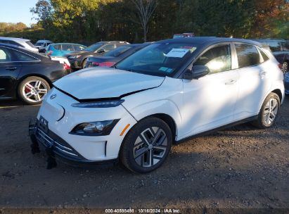 Lot #2992815597 2022 HYUNDAI KONA ELECTRIC SEL