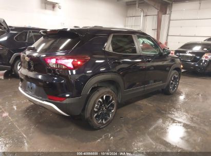 Lot #3006594834 2021 CHEVROLET TRAILBLAZER AWD LT