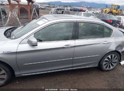 Lot #3056063051 2017 HONDA ACCORD HYBRID EX-L