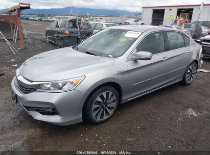 Lot #3056063051 2017 HONDA ACCORD HYBRID EX-L