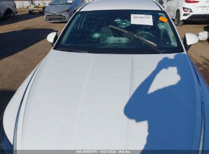 Lot #3056473768 2022 HYUNDAI SONATA HYBRID BLUE