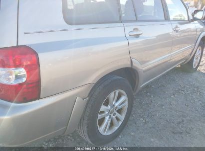 Lot #3006594829 2007 TOYOTA HIGHLANDER HYBRID V6