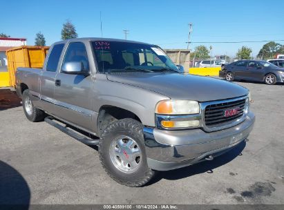 Lot #2992814601 2002 GMC SIERRA 1500 SLE