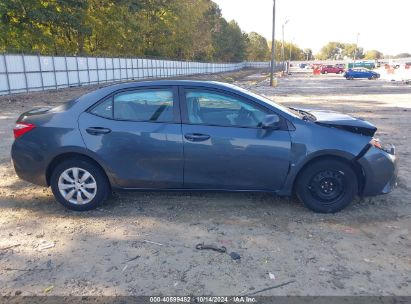 Lot #2996533390 2016 TOYOTA COROLLA LE