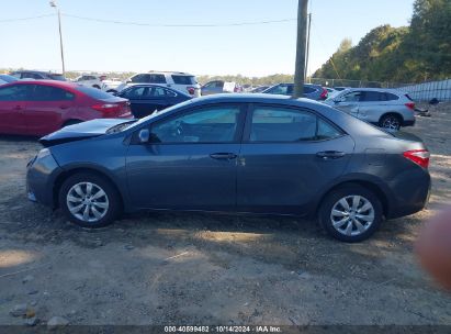 Lot #2996533390 2016 TOYOTA COROLLA LE