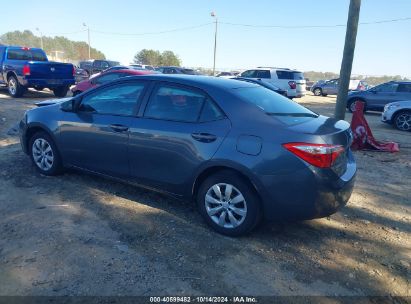 Lot #2996533390 2016 TOYOTA COROLLA LE