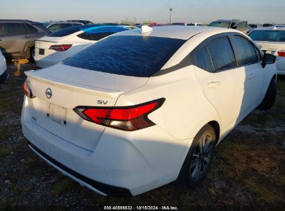 Lot #2995282813 2020 NISSAN VERSA SV XTRONIC CVT