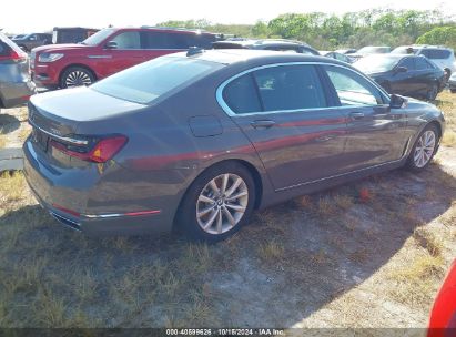 Lot #2995282806 2020 BMW 750I XDRIVE