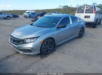 Lot #2995282781 2020 HONDA CIVIC SPORT