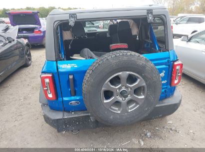 Lot #2995299069 2024 FORD BRONCO BIG BEND