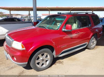 Lot #3053067109 2004 LINCOLN AVIATOR