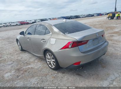 Lot #2992824047 2015 LEXUS IS 250