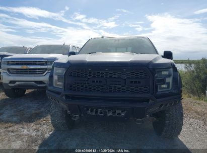 Lot #2992824041 2018 FORD F-150 RAPTOR