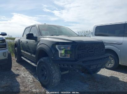 Lot #2992824041 2018 FORD F-150 RAPTOR