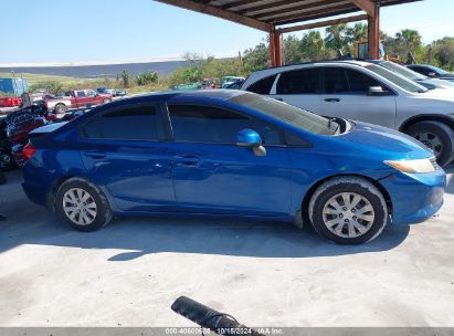 Lot #2995299060 2012 HONDA CIVIC SDN LX