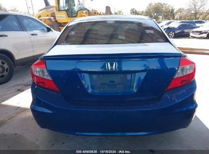 Lot #2995299060 2012 HONDA CIVIC SDN LX