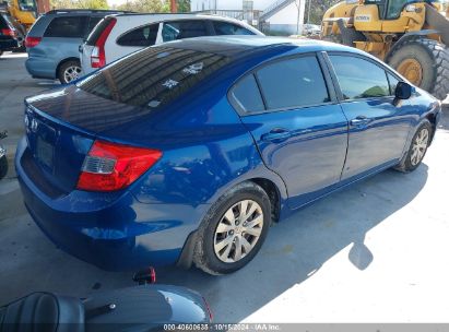 Lot #2995299060 2012 HONDA CIVIC SDN LX