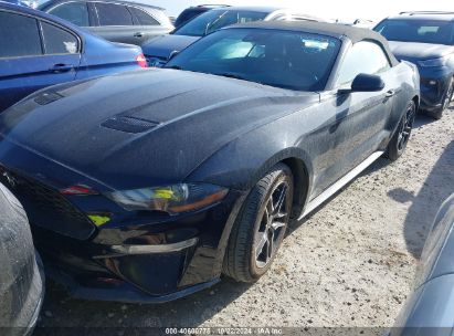 Lot #2992824022 2021 FORD MUSTANG ECOBOOST PREMIUM