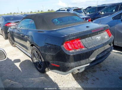 Lot #2992824022 2021 FORD MUSTANG ECOBOOST PREMIUM