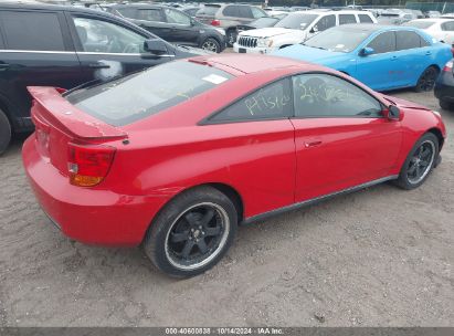 Lot #2995299051 2002 TOYOTA CELICA GT