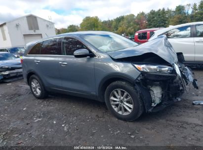 Lot #2995299041 2020 KIA SORENTO 3.3L LX