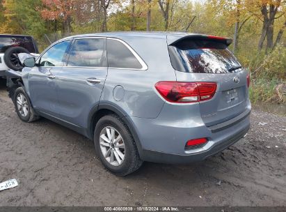 Lot #2995299041 2020 KIA SORENTO 3.3L LX