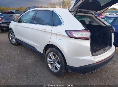 Lot #2995299038 2015 FORD EDGE SEL