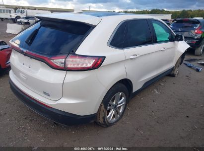 Lot #2995299038 2015 FORD EDGE SEL