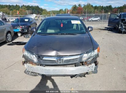 Lot #3037131197 2012 HONDA CIVIC LX