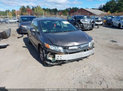 Lot #3037131197 2012 HONDA CIVIC LX