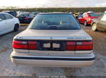 Lot #2992823987 1992 TOYOTA COROLLA DLX